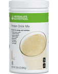 Herbalife Protein Drink Mix: Vanilla Flavor 840g, Nutrient Dense Healthy Snack, Protein Booster, Sustains Energy and Satisfies Hunger, High Protein