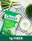 Quest Protein Chips Sour Cream & Onion 8 Bags