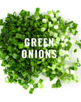 NPG Freeze Dried Chopped Green Onions 2 Ounce All Natural NonGMO Gluten Free Dry Green Onions Dried Scallions Gourmet Spring Green Onions for Cooking Salads Garnish