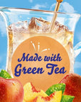 Crystal Light Peach Iced Tea Drink Mix, 4 Packets - Pack of 3 (12 ct in total)