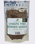 Herb To Body Chaste Tree Berries Whole  Vitex Angus Castus  Wildcrafted  4oz