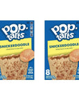 Pop Tarts Snickerdoodle Flavour 2 Box SimplyComplete Bundle 16 Total With Conversion Chart Kids Snack Value Pack Snacking at Home School Office or with Friends Family