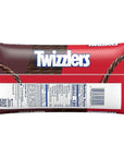 Twizzlers Twists  Chocolate Flavored Chewy Candy  12 ounce bags  Pack of 2  Low Fat Snacks  Delicious for anyone and anywhere