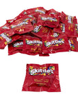 Skittles Original Flavor Candy Coated Fruit Chew Fun Size 1 Lbs Individually Wrapped Bulk Party Assortment 25 Bite Size Mini Packs In Resealable Bag 16 Oz