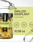 Renna Grilled Eggplant Roasted Marinaded Eggplants preserved in oil1058 oz A Taste of the Mediterranean Crafted in Italy Renna Delights Product of Italy