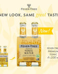 Fever Tree Indian Tonic Water  Premium Quality Mixer  Refreshing Beverage for Cocktails  Mocktails Naturally Sourced Ingredients No Artificial Sweeteners or Colors  200 ML Bottles  Pack of 24