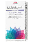 GNC Women's Multivitamin Prenatal Formula with DHA & Iron