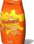 Starburst Singles To Go Liquid Water Enhancer 162 Fl Oz 1Pack Orange Low Calorie Zero Sugar Drink Enhancer