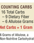 Diabetic Kitchen Sugar Free Hazelnut Cocoa Spread  Low Carb Chocolate Dessert Spread  Keto Treats  Snacks w 1 Net Carb  9g Fiber