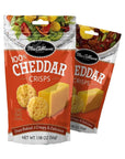 Mrs. Cubbison's Cheese Crisps - 100% Real Cheese, Keto Friendly, Great for Snacking and Salad Topper - Cheddar Flavor, 1.98 Ounce (Pack of 9)