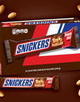 SNICKERS Candy Milk Chocolate Bars Share Size Bulk Pack 329 oz Bar Pack of 24