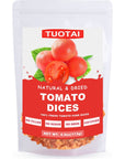 Tomato Dices 40oz 113g 100 Natural Dried Tomato Dices for Sauce Soup Seasonings No Gmo No Additive Vegan