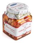 Giusto Sapore Antipasto Spicy Garlic Cloves in Oil  Non GMO Italian Premium Gourmet Brand  Imported from Italy and Family Owned  1023oz