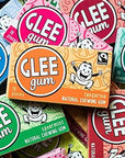 Glee Gum All Natural Variety Gum Pack Non GMO Project Verified Eco Friendly 16 Piece Box Pack of 12