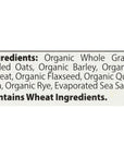 Better Oats Organic Instant Multigrain Hot Cereal  Bare  Case of 6  118 oz