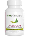 BiOptimizers  Cycle Support  Period Support Supplement for Women  Bloating and Cramping Menstrual Relief  45 Capsules