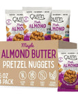 Quinn Gluten Free Maple Almond Butter Filled Pretzel Nuggets  Made with Real Ingredients Whole Grain Sorghum Sea Salt Vegan Dairy Free NonGMO  5 Oz Pack of 4