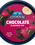 Litehouse Chocolate Flavored Dip  Dipping Chocolate Gluten Free Chocolate Fruit Dip Vegetarian Chocolate Dips and Spreads Dipping Chocolate for Strawberries  16 Oz Pack of 2