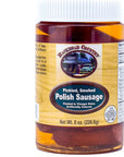 Backroad Country Pickled Smoked Polish Sausage 8 Ounce Jar