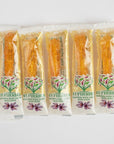 EUPHERBIA Saffron Rock Candy Sticks 25 Pack Pure Crystalline Elegance Handcrafted Sweetness Sugar Rock Candy Nabat Infused with Pure Grade A Saffron Threads Ideal for Tea Coffee Milk and All Your Favorite Hot Beverages 16Oz 450 Gram 25x18g