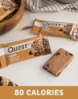 Quest Nutrition Mini Chocolate Chip Cookie Dough Protein Bars - 14 Count