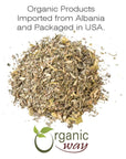 Organic Way Wormwood Herb Cut  Sifted Artemisia absinthium  Herbal Tea  European WildHarvest  Kosher  USDA Certified  Vegan NonGMO  Gluten Free  100 Raw from Albania 14LBS  4Oz