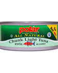 MW Polar Tuna All Natural Chunk Light Tuna 5 Ounce Pack of 12