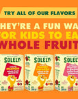 Solely Fruit Gummies Variety Pack of 3 Bundle  1 of each flavor Organic Mango Mango and Orange Mango and Guava 105 oz total No Added Sugar Vegan Organic Whole Dried Fruit Snacks