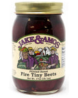 Jake  Amos  Sweet Fire Tiny Beets  2  16 Oz Jars