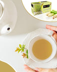 Tea4U Herbal Infusion Tea Bags  Natural  Fresh Lemongrass