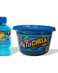 Paquete de Miguelito Azul y Chamoy de Mora Azul para Micheladas  Miguelito Chili Powder Blue Bundle with Chamoy Blue  Great for Micheladas Azulitos Drink and Blueberry Margaritas