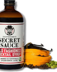 Bartender’s Secret Sauce Old Fashioned Cocktail Syrup - Makes 32 Cocktails - (8 Ounce)