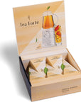 Tea Forte Iced Mango Peach Tea Over Ice PitcherSize Iced Green Tea Infusers 5pk Box