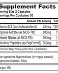 Evlution Pumpmode Nitric Oxide Pills for Men Nutrition Nitric Oxide Supplement with Arginine Betaine and Citrulline for Maximum Pumps and Performance - Vegan Stim Free Pre Workout Supplement