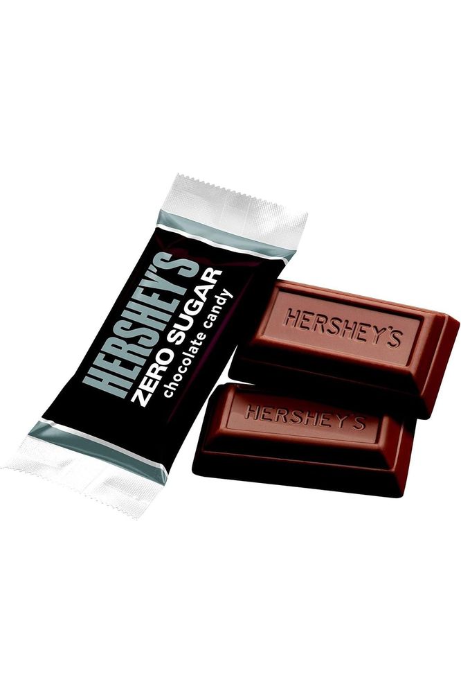 Hershey Sugar Free Milk Chocolate Miniature Bars - 50 Pieces