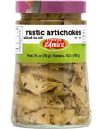 Rustic Sliced Artichokes in Oil Premium Quality Chef Selected Large Jar 247oz 700 g Antipasto Non GMO Italian Premium Brand Product of Italy Fratelli DAmico