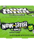 Now and Later Original Taffy Chews Candy 093 Bar apple 2232 Ounce Pack of 24