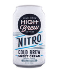 High Brew Coffee Cold Brew Nitro Sweet Cream 10 Fl Oz Can Pack of 12