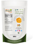 Anna and Sarah Dried Organic Mango No Sugar Added No Preservatives AlNatural Premium Quality in Resealable bag 3 Lbs