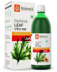 Krishnas Papaya Leaf Juice  1000 ml  Fresh Papaya Leaves Helps to boost platelets count