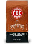 Fire Department Coffee  Caramel Bourbon Coffee  Veteran Owned  Salted Caramel Bourbon Infused Whole Bean Coffee  NonAlcoholic  Roasted in the USA  Premium Bourbon Coffee  12 oz