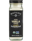 Watkins Gourmet Organic Spice Jar, Vanilla Powder, 3.4 oz. Bottle, 3-Pack