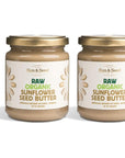 Sun & Seed - Raw Organic Nut Butter Spreads - Gluten-Free and Keto Friendly - Ultra Nutritious (250g) (Sunflower Butter)