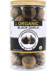 USDA Organic Black Garlic 453g Black Pearl Garlic Jar 1LB 100 Whole Black Garlic