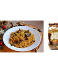 Al Amin Foods Polish Sauerkraut with Wild Mushrooms  Kapusta kiszona z le[nymi grzybami  2 Glass Jars NT Wt 2998 oz 850g By