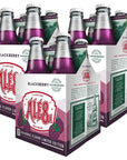 Ale 8 One Blackberry Glass Bottles 12 ounces Pack of 4 100 Kentucky Soft Drink