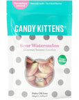 Candy Kittens Sour Watermelon Gourmet Sweets Bag 140g Pack of 2