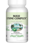 Lysine Complex with Probiotics - L-Lysine 1000mg Capsules for Protein Synthesis and Immune Health - 1000 mg Lysine Supplement from Lysine HCl - Amino Acid with Enzymax for Enhanced Absorption