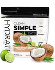 Clean Simple Eats Coconut Lime Hydration Drink Mix - 30 servings