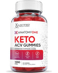 Justified Laboratories Anatomy One Keto ACV Gummies 1000MG